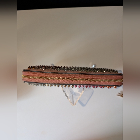 Christian Louboutin Multicolored Panettone Studded Zipper Wallet - Picture 5 of 12